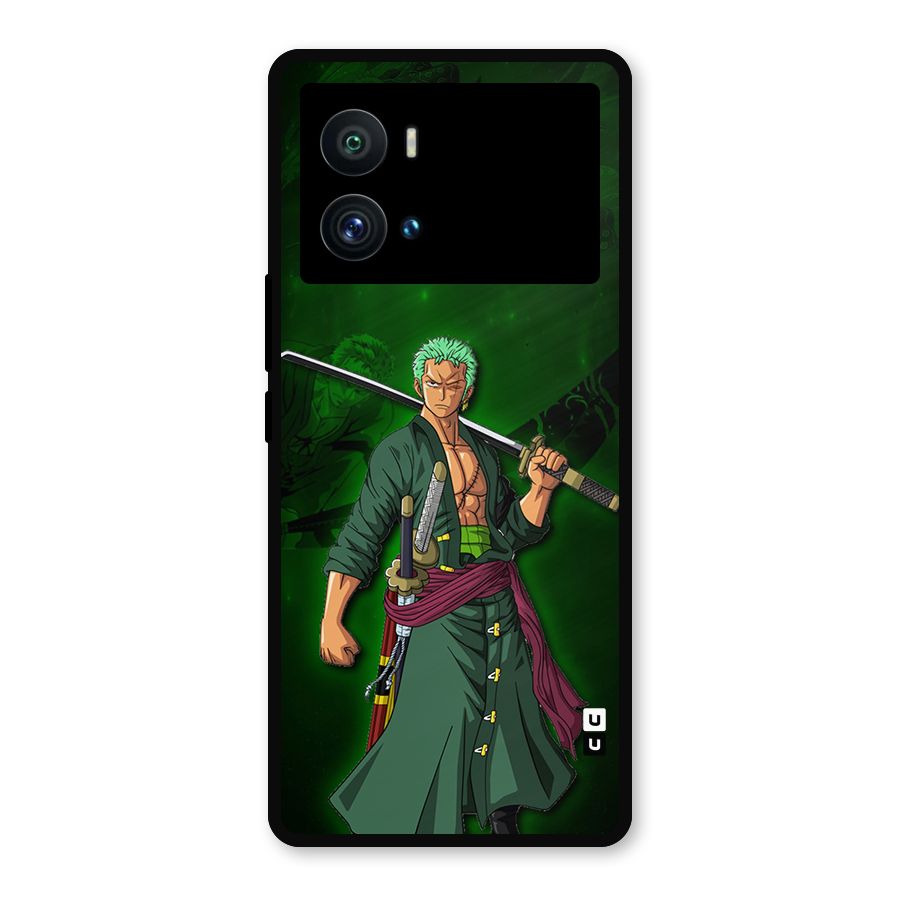 Zoro Ready Metal Back Case for iQOO 9 Pro