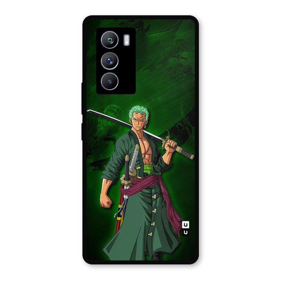 Zoro Ready Metal Back Case for iQOO 9 SE
