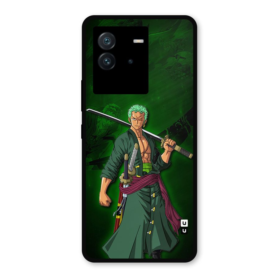 Zoro Ready Metal Back Case for iQOO Neo 6 5G
