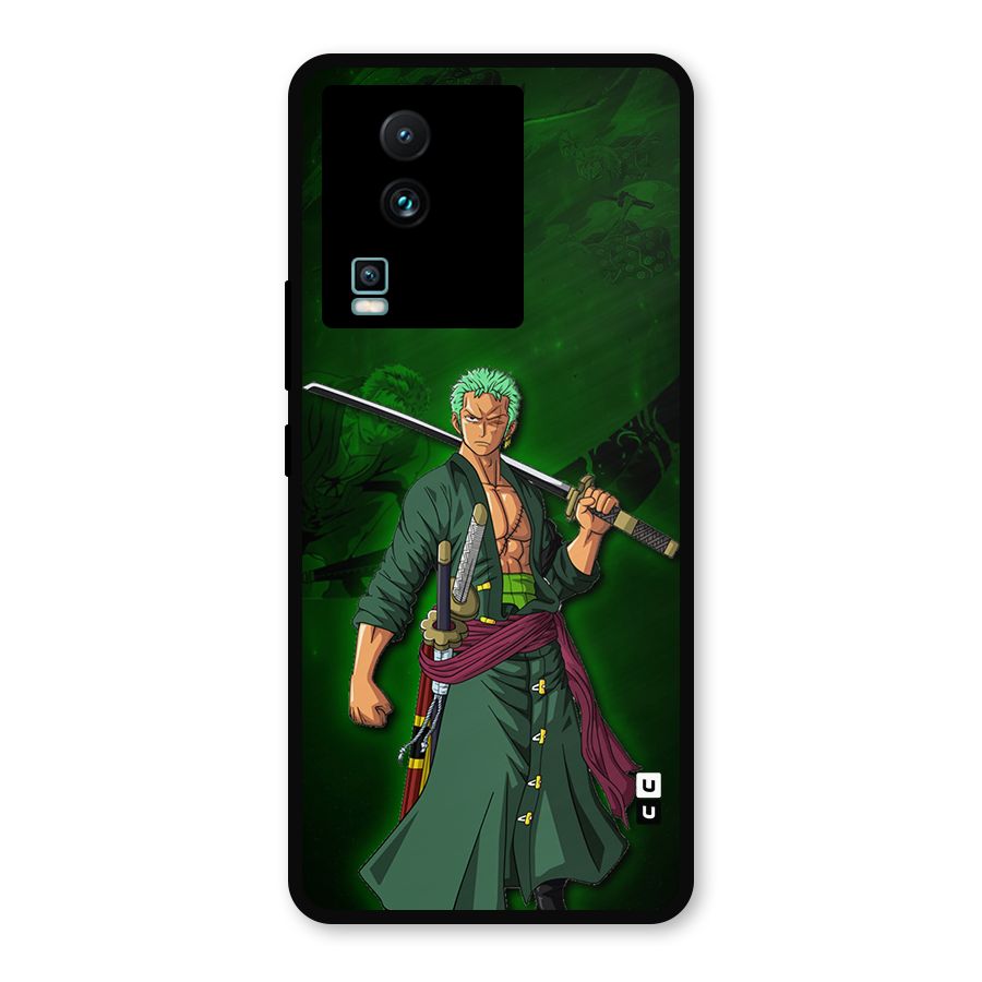Zoro Ready Metal Back Case for iQOO Neo 7