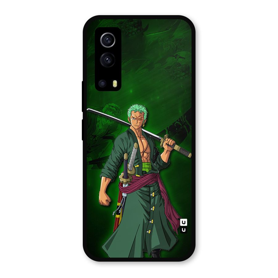 Zoro Ready Metal Back Case for iQOO Z3
