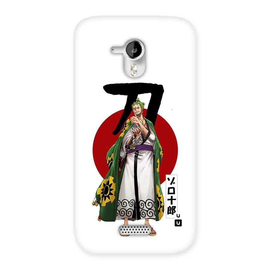 Zoro Stance Back Case for Canvas HD A116
