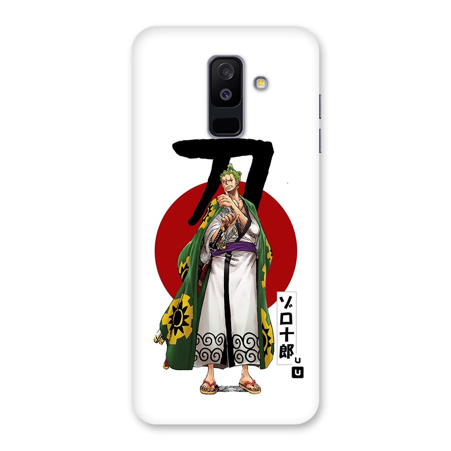 Zoro Stance Back Case for Galaxy A6 Plus