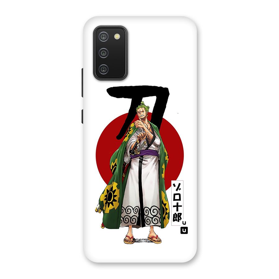 Zoro Stance Back Case for Galaxy M02s
