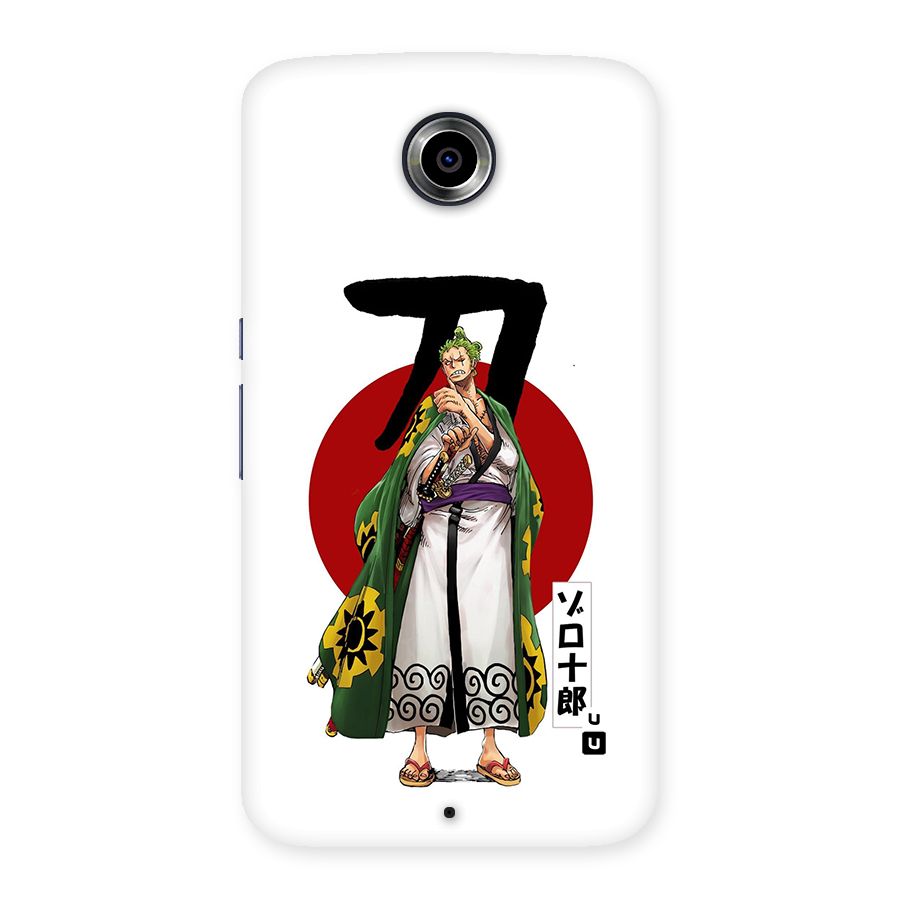 Zoro Stance Back Case for Google Nexus 6