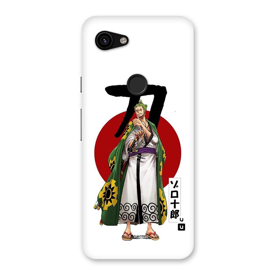 Zoro Stance Back Case for Google Pixel 3a