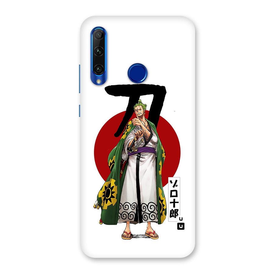Zoro Stance Back Case for Honor 20i