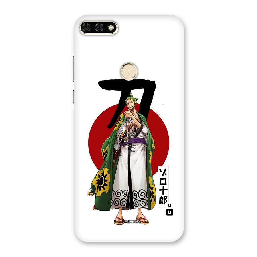 Zoro Stance Back Case for Honor 7A