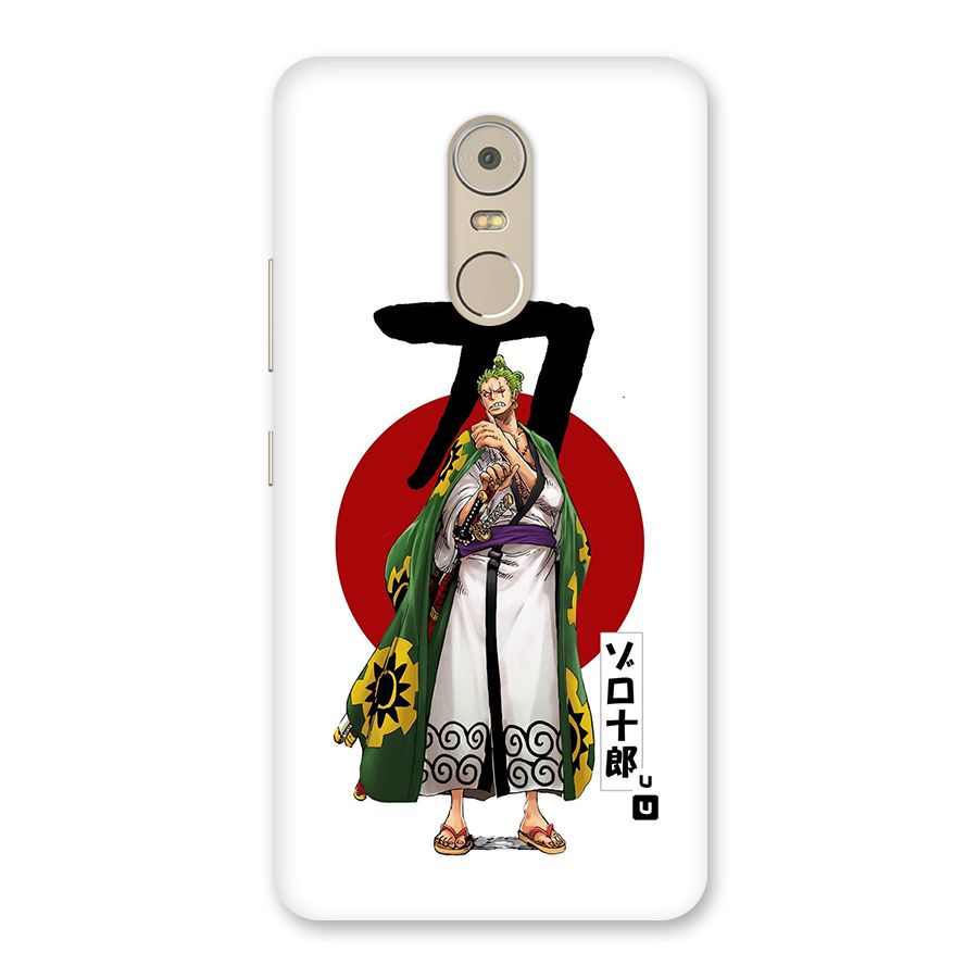 Zoro Stance Back Case for Lenovo K6 Note