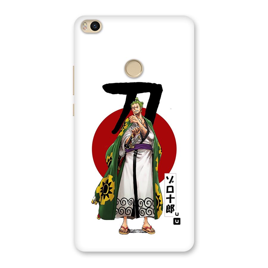 Zoro Stance Back Case for Mi Max 2