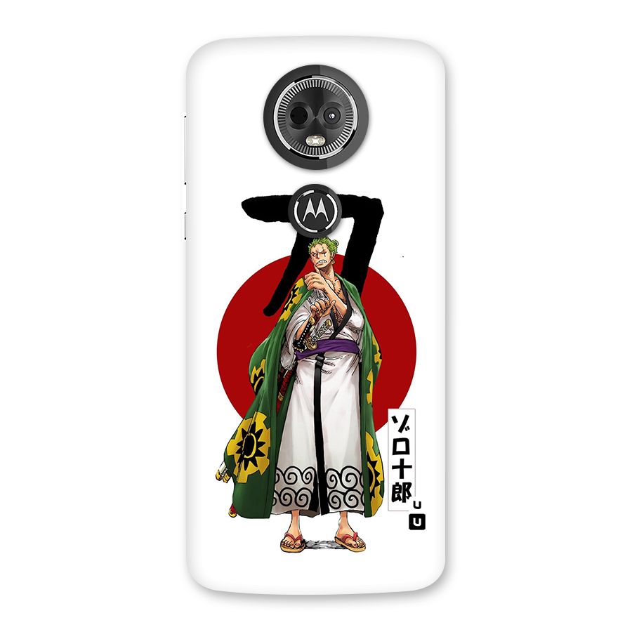 Zoro Stance Back Case for Moto E5 Plus
