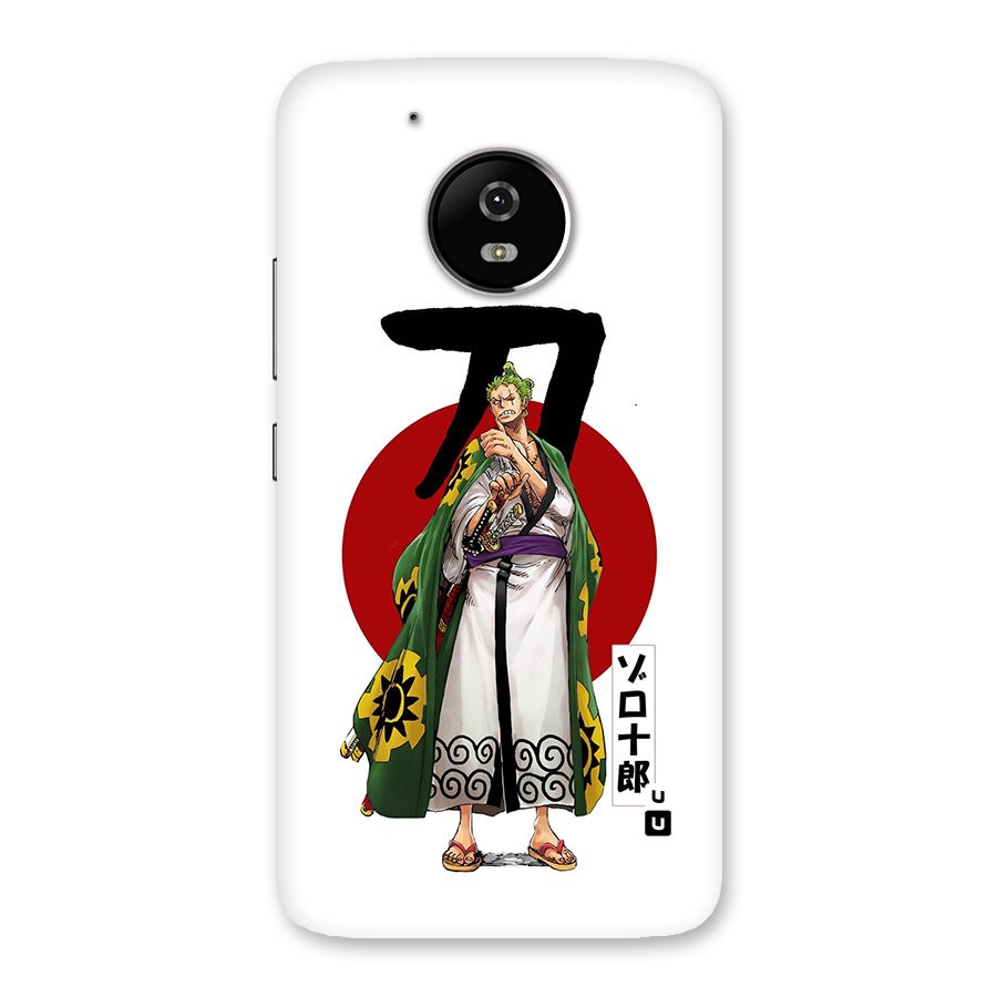 Zoro Stance Back Case for Moto G5