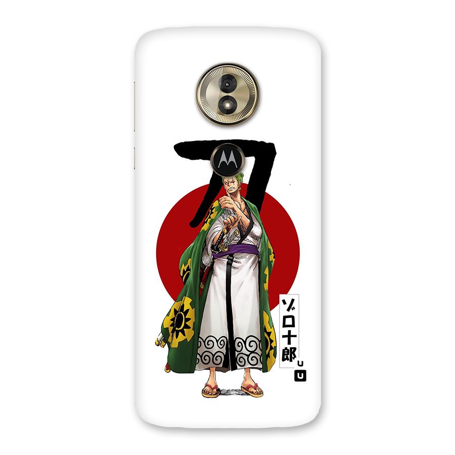 Zoro Stance Back Case for Moto G6 Play