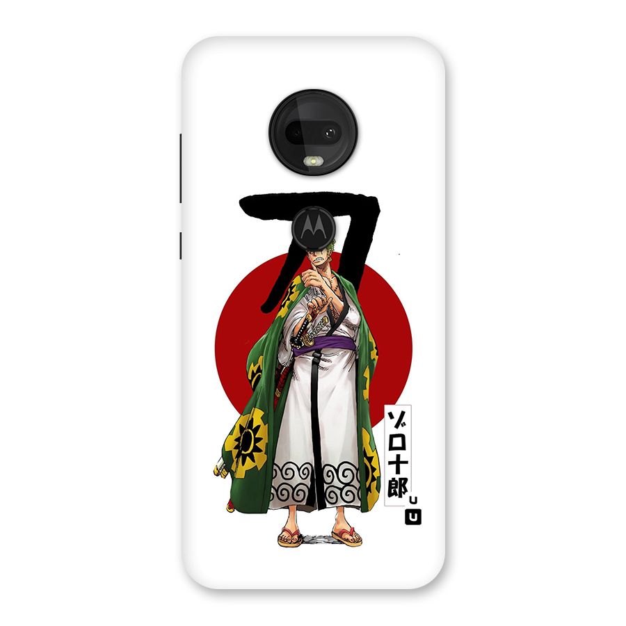 Zoro Stance Back Case for Moto G7