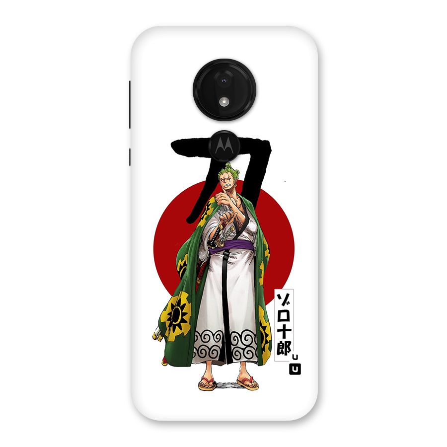 Zoro Stance Back Case for Moto G7 Power