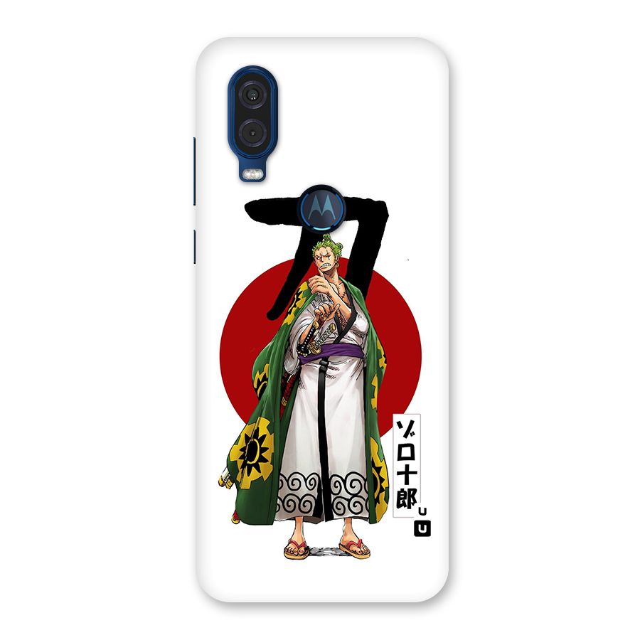 Zoro Stance Back Case for Motorola One Vision