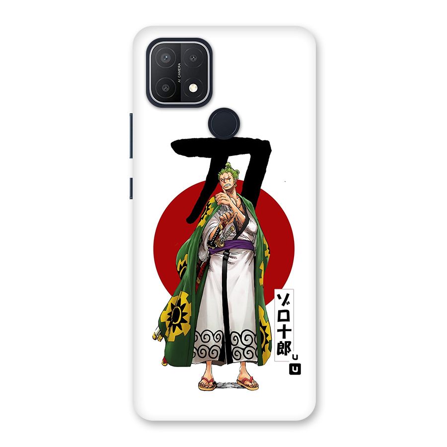 Zoro Stance Back Case for Oppo A15