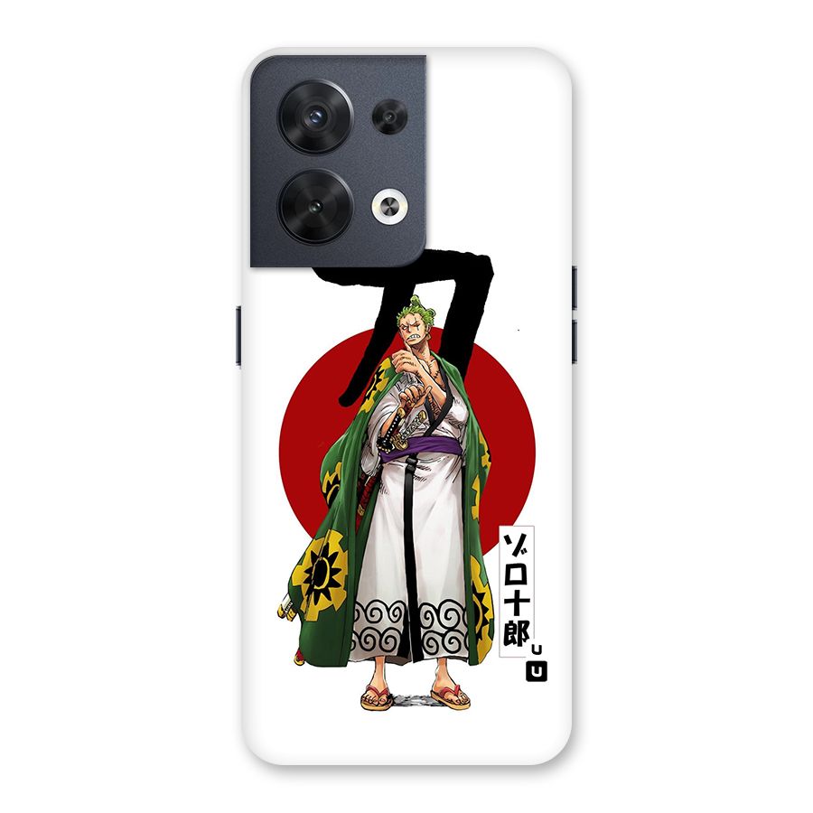 Zoro Stance Back Case for Oppo Reno8 5G