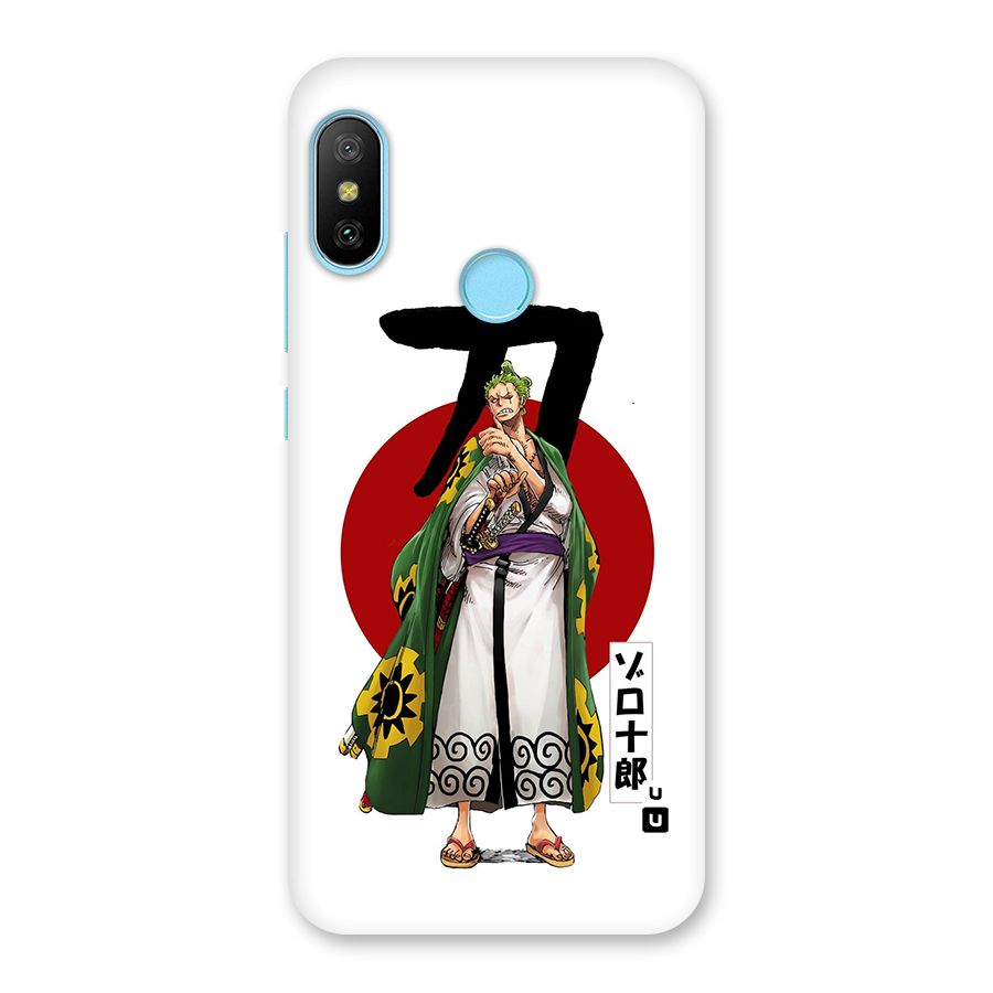 Zoro Stance Back Case for Redmi 6 Pro
