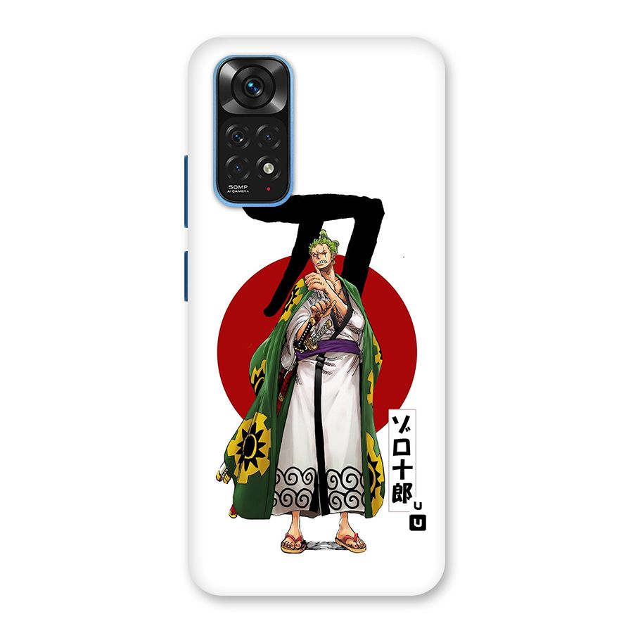 Zoro Stance Back Case for Redmi Note 11S