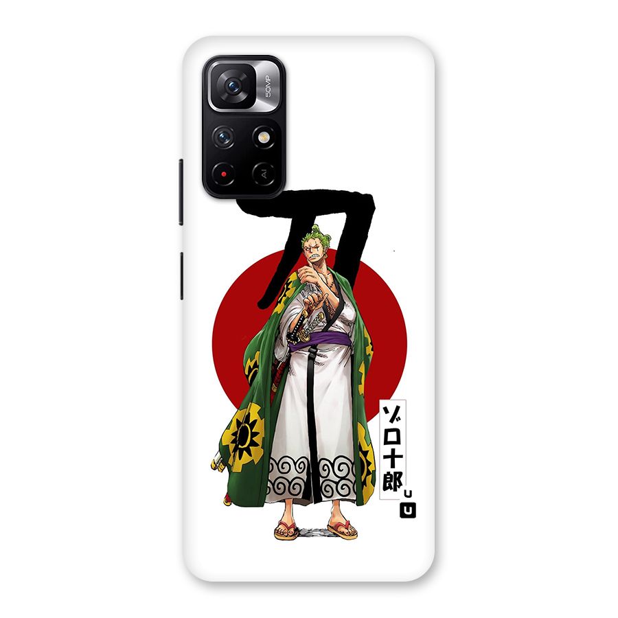Zoro Stance Back Case for Redmi Note 11T 5G