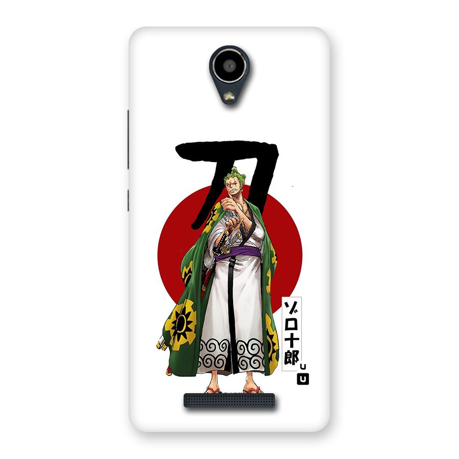 Zoro Stance Back Case for Redmi Note 2