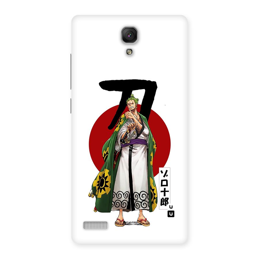 Zoro Stance Back Case for Redmi Note Prime