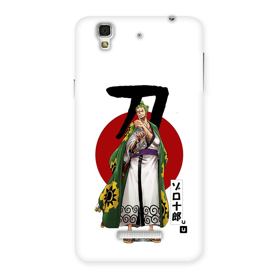 Zoro Stance Back Case for Yureka