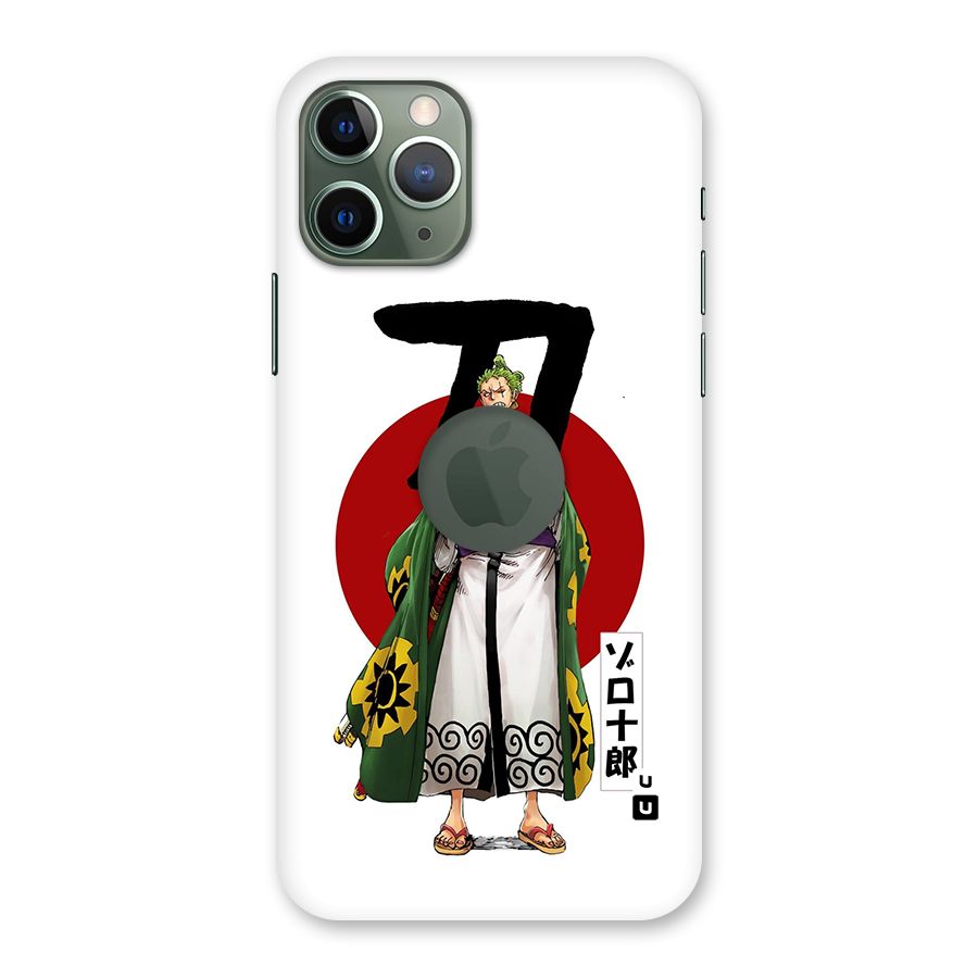 Zoro Stance Back Case for iPhone 11 Pro Logo Cut