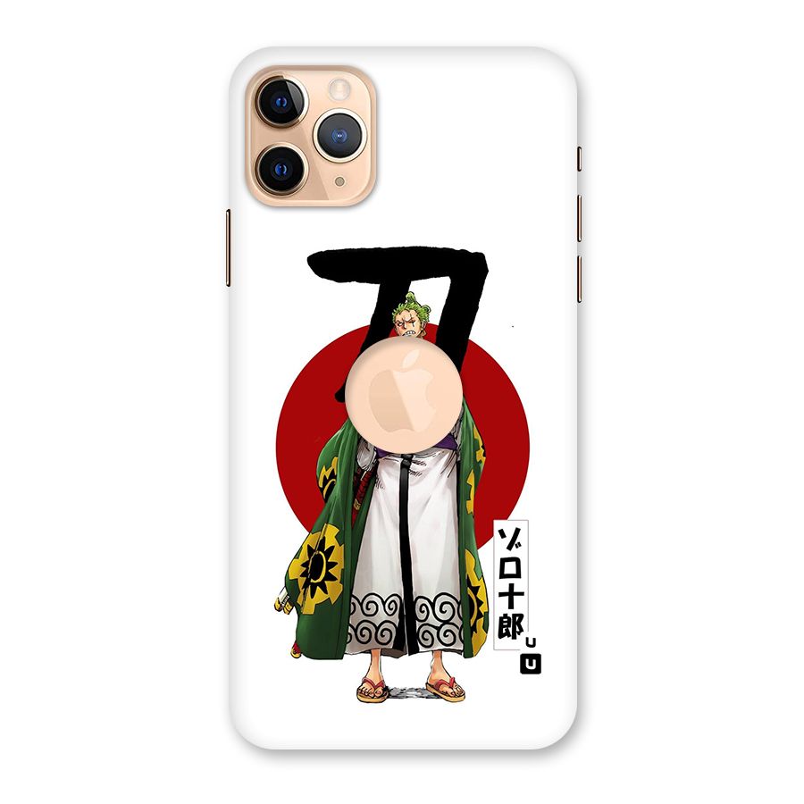 Zoro Stance Back Case for iPhone 11 Pro Max Logo Cut
