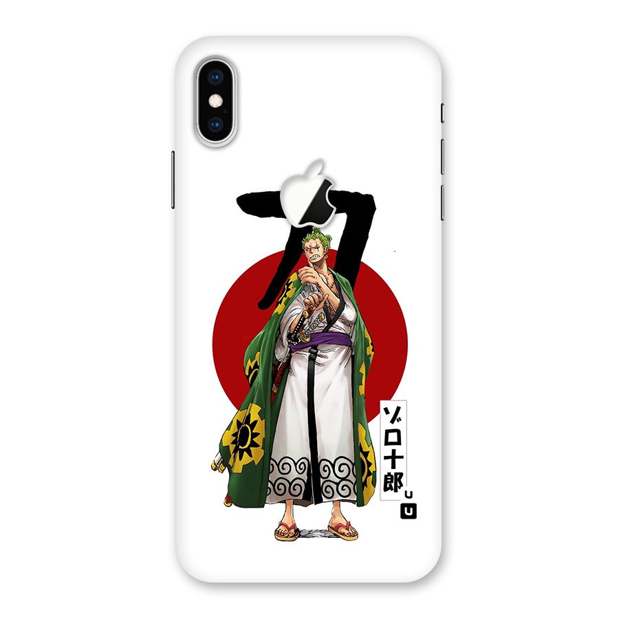 Zoro Stance Back Case for iPhone XS Max Apple Cut