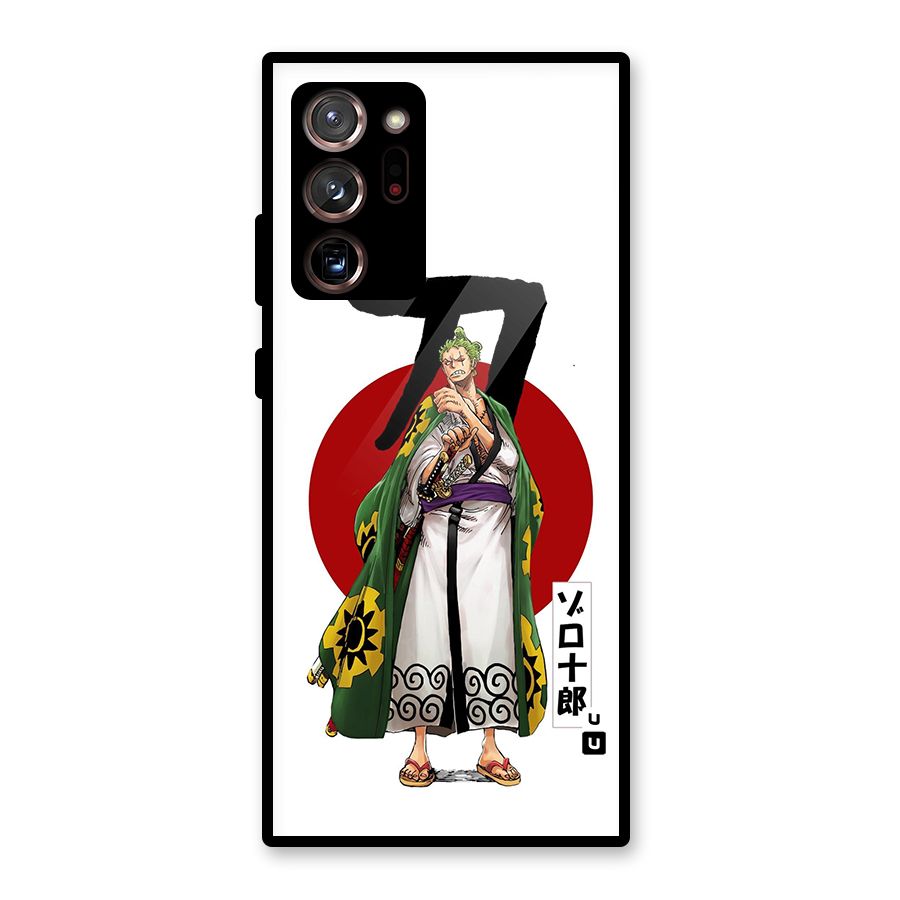 Zoro Stance Glass Back Case for Galaxy Note 20 Ultra