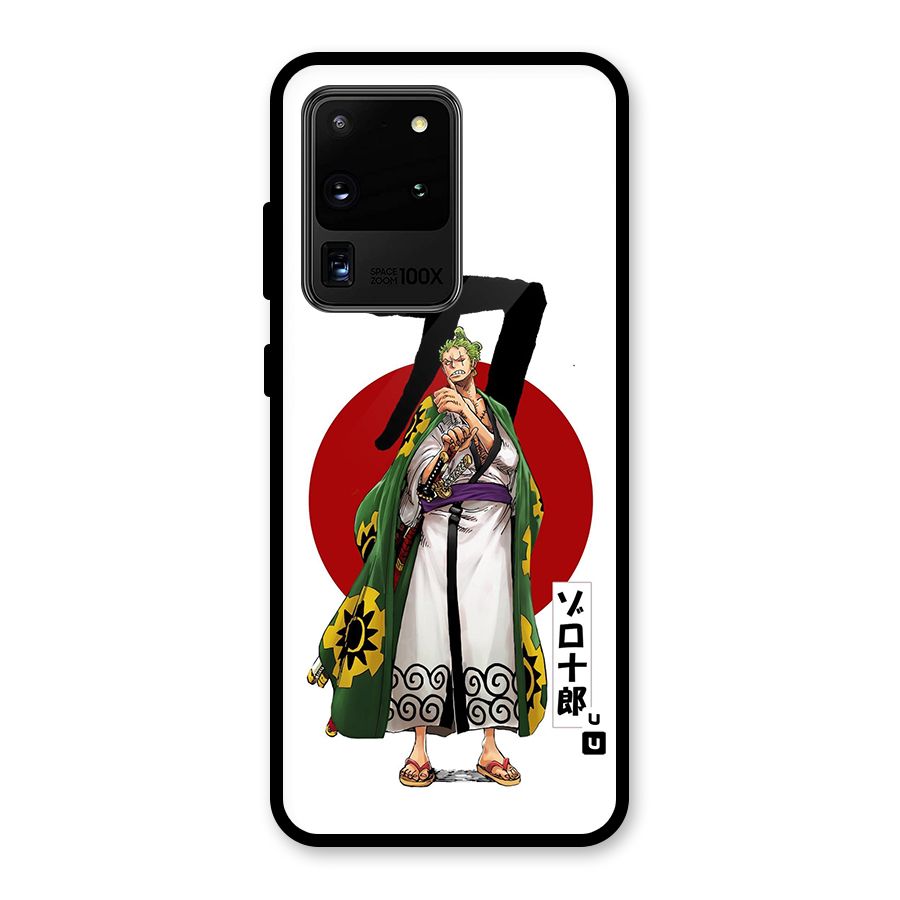 Zoro Stance Glass Back Case for Galaxy S20 Ultra