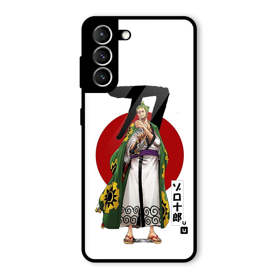 Zoro Stance Glass Back Case for Galaxy S21 5G