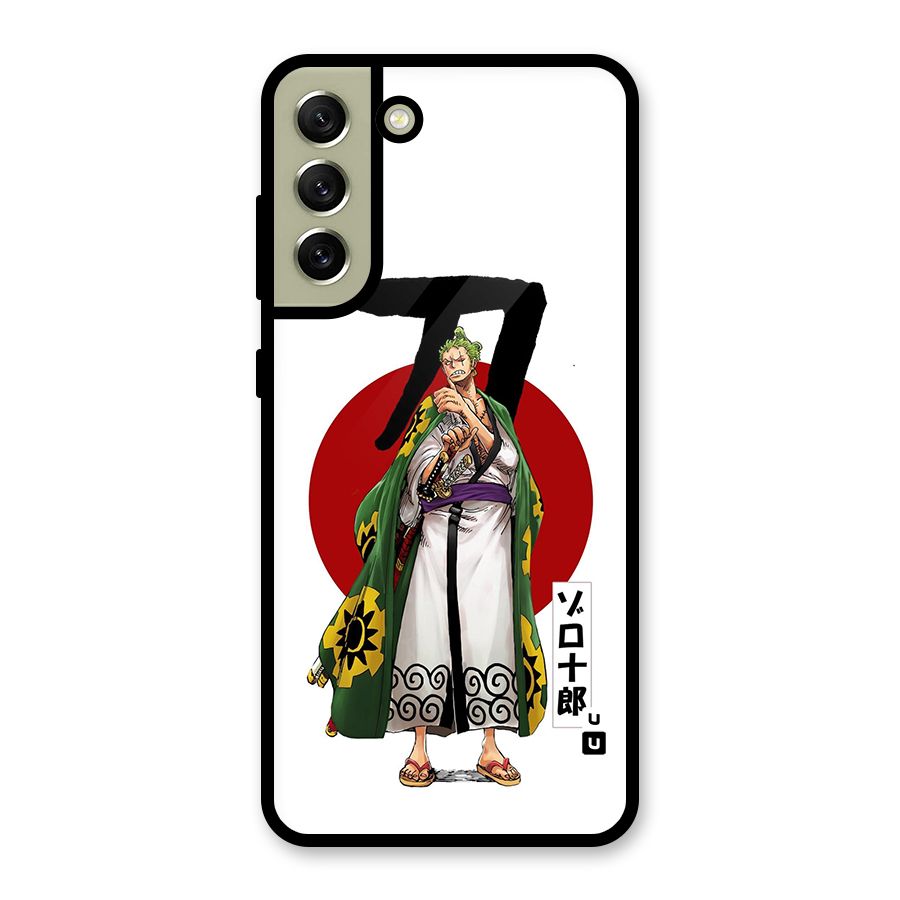 Zoro Stance Glass Back Case for Galaxy S21 FE 5G