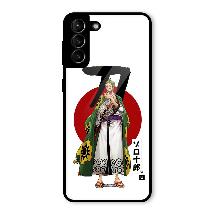 Zoro Stance Glass Back Case for Galaxy S21 Plus