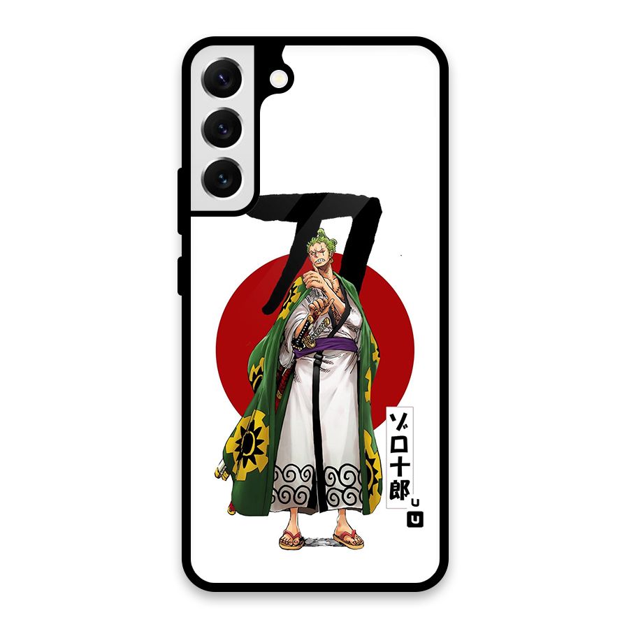 Zoro Stance Glass Back Case for Galaxy S22 Plus 5G