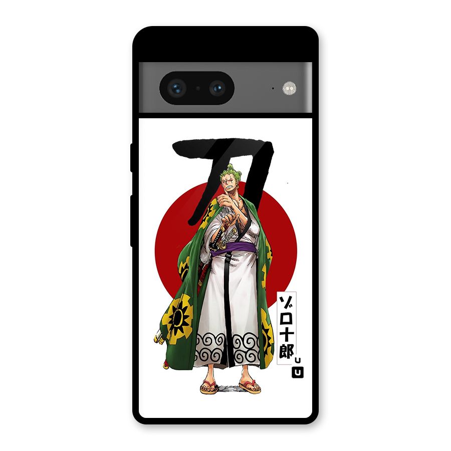Zoro Stance Glass Back Case for Google Pixel 7