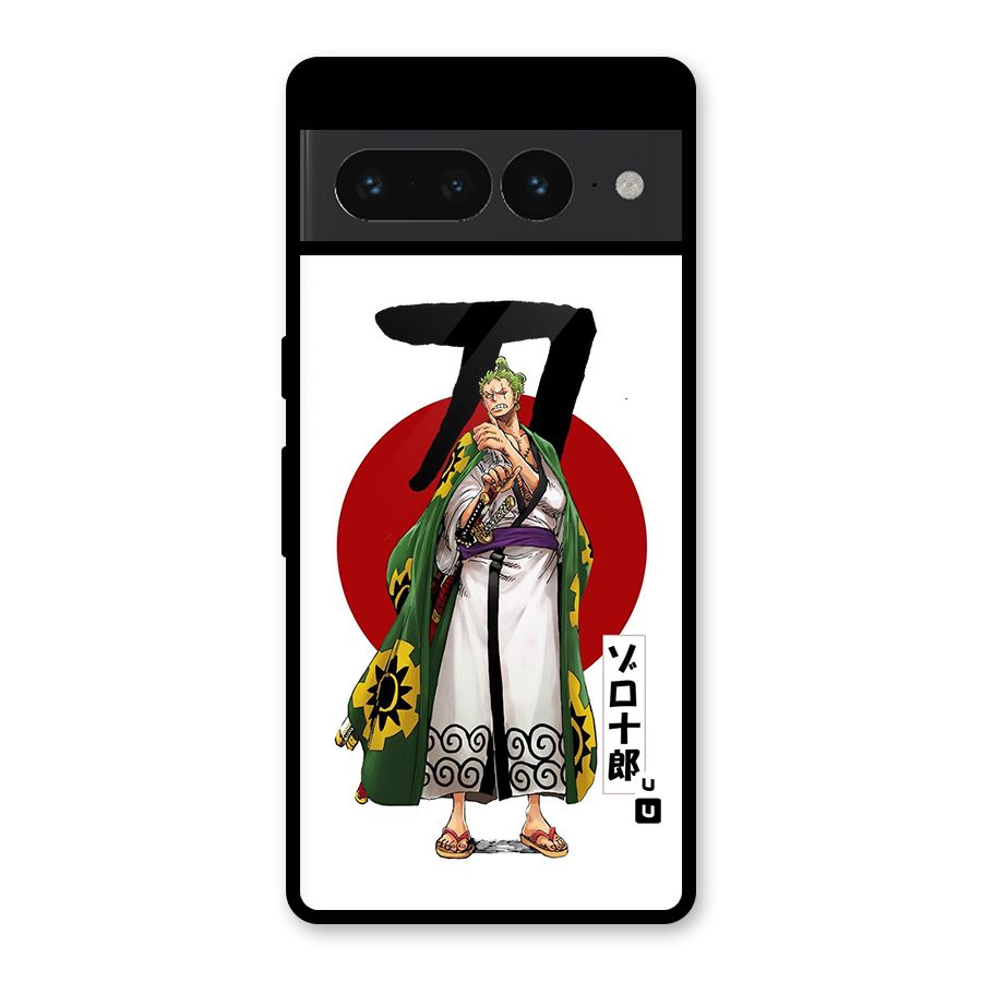 Zoro Stance Glass Back Case for Google Pixel 7 Pro