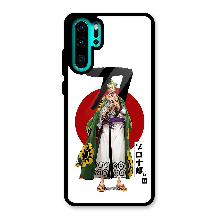 Zoro Stance Glass Back Case for Huawei P30 Pro