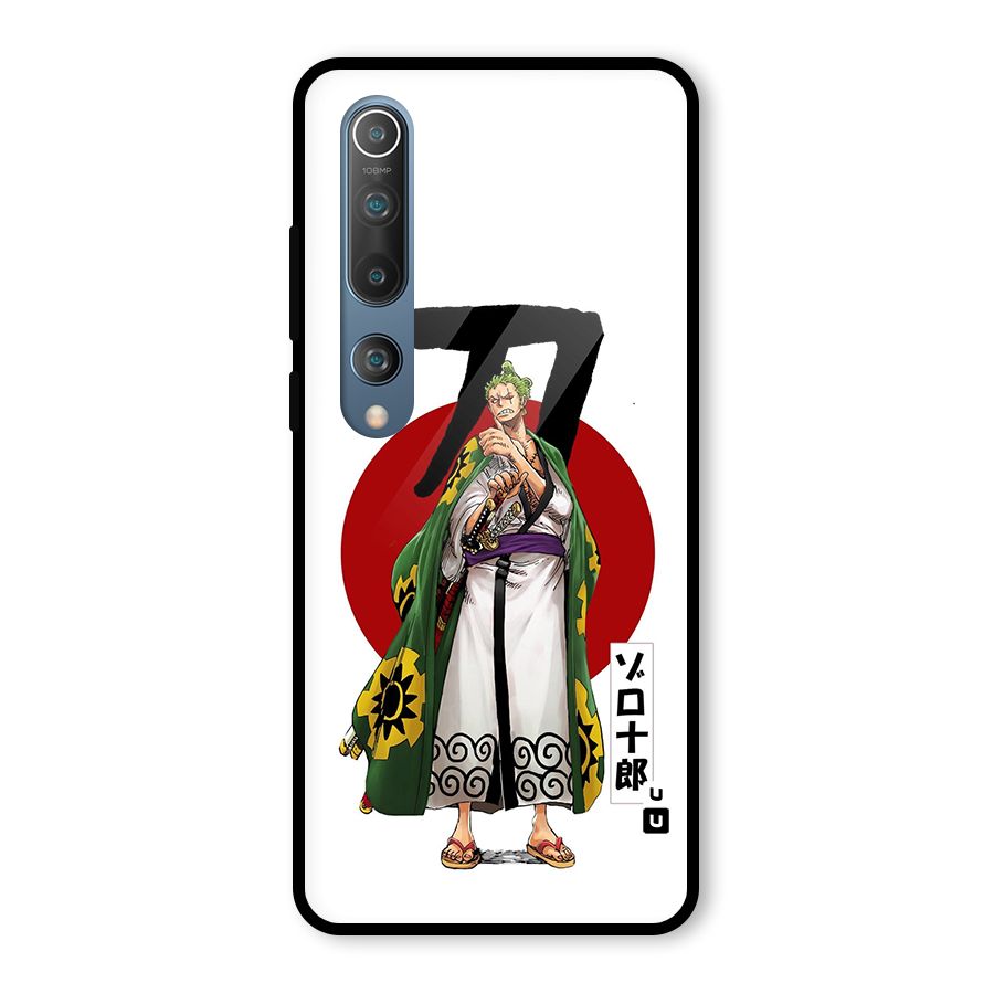 Zoro Stance Glass Back Case for Mi 10