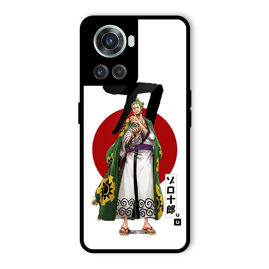Zoro Stance Glass Back Case for OnePlus 10R