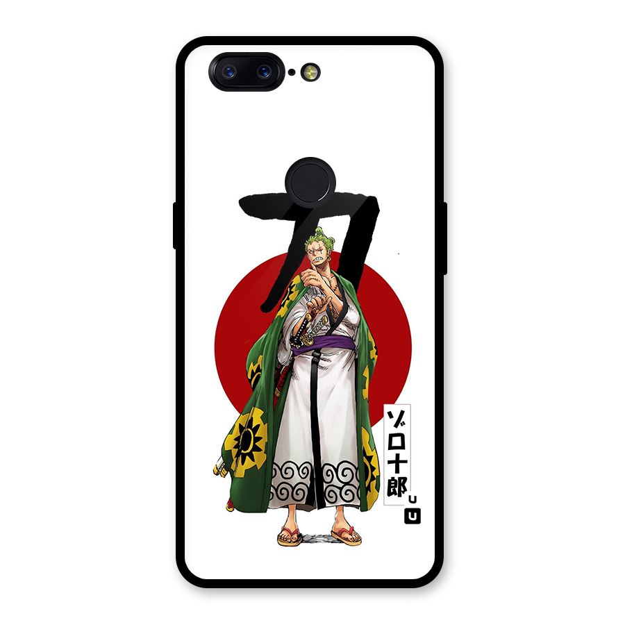 Zoro Stance Glass Back Case for OnePlus 5T