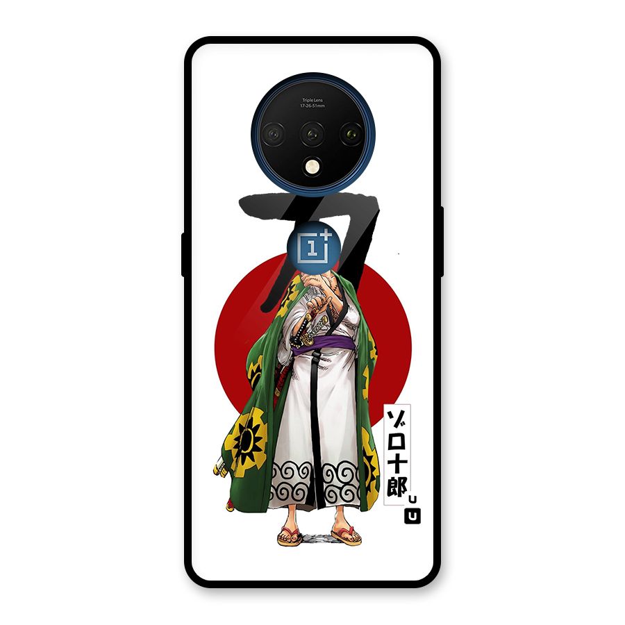 Zoro Stance Glass Back Case for OnePlus 7T