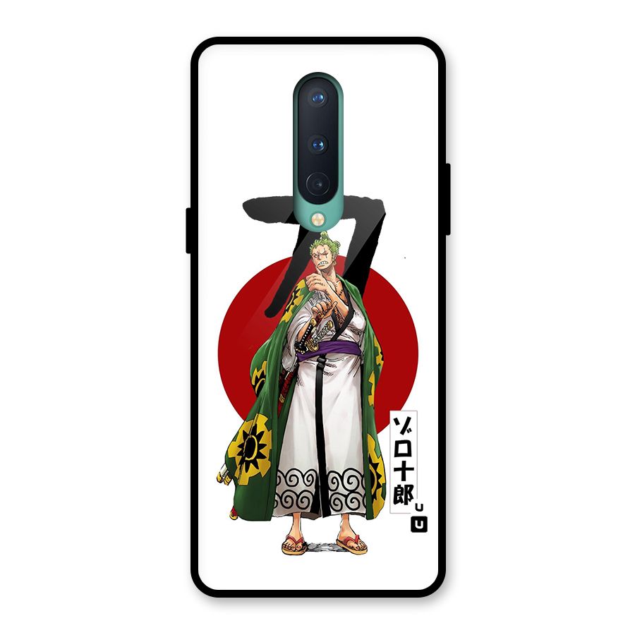 Zoro Stance Glass Back Case for OnePlus 8