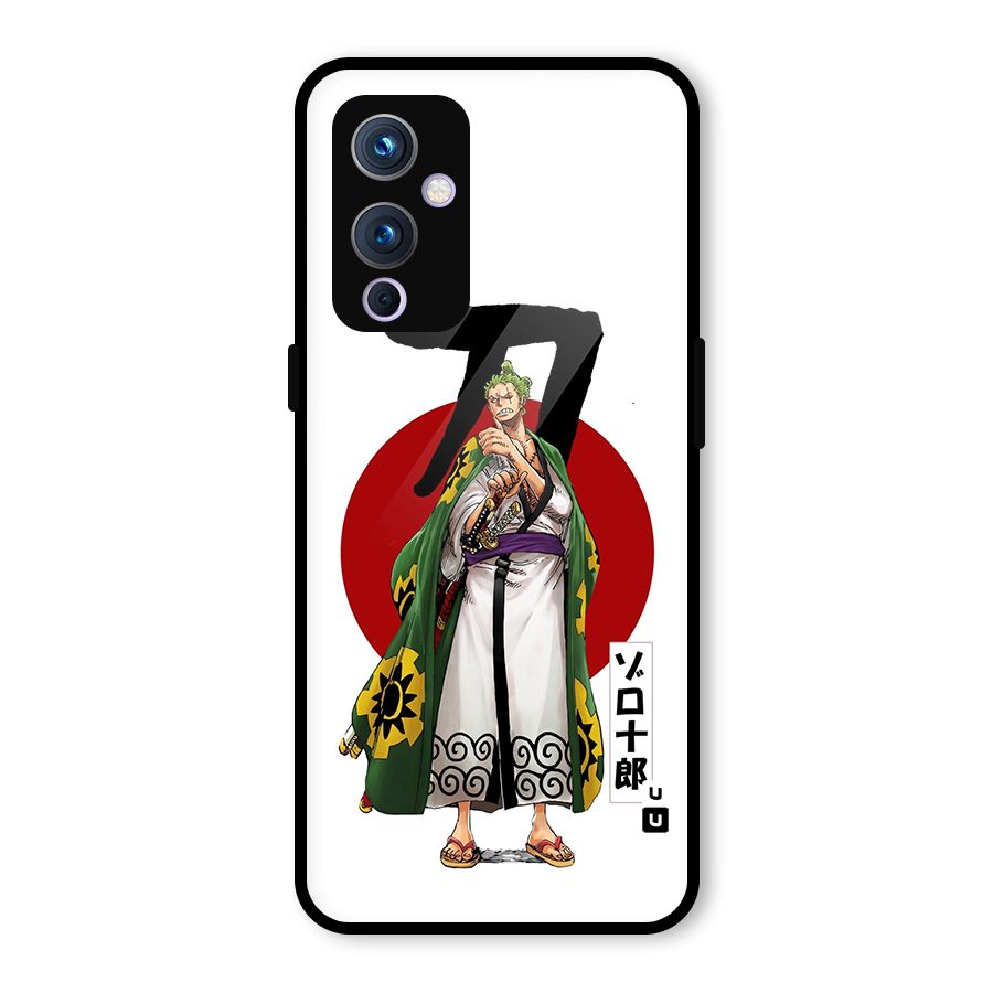Zoro Stance Glass Back Case for OnePlus 9