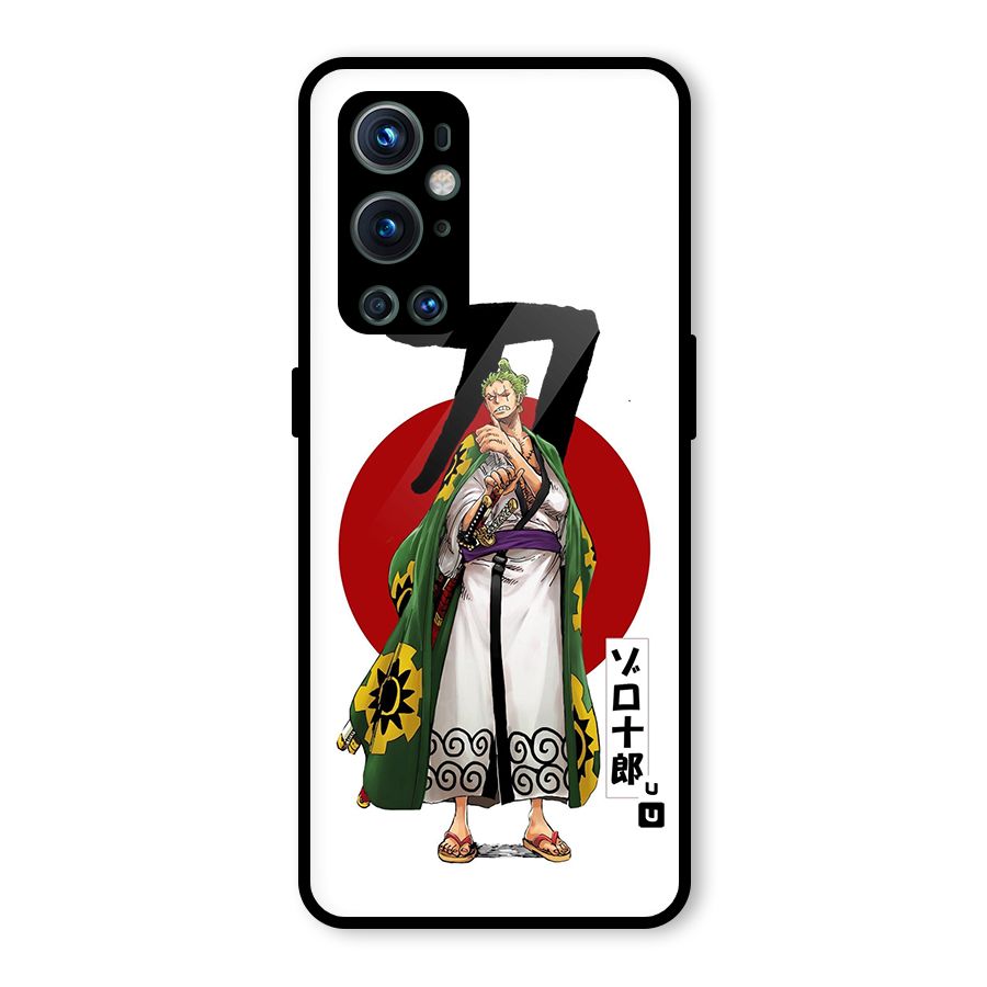 Zoro Stance Glass Back Case for OnePlus 9 Pro