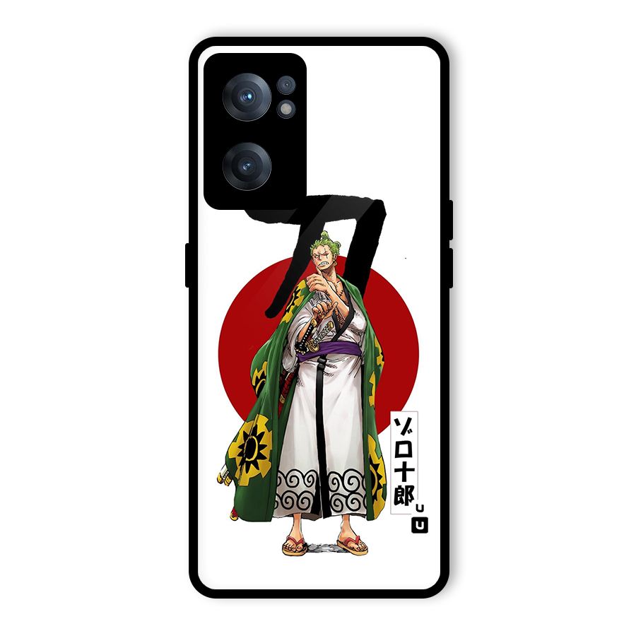 Zoro Stance Glass Back Case for OnePlus Nord CE 2 5G