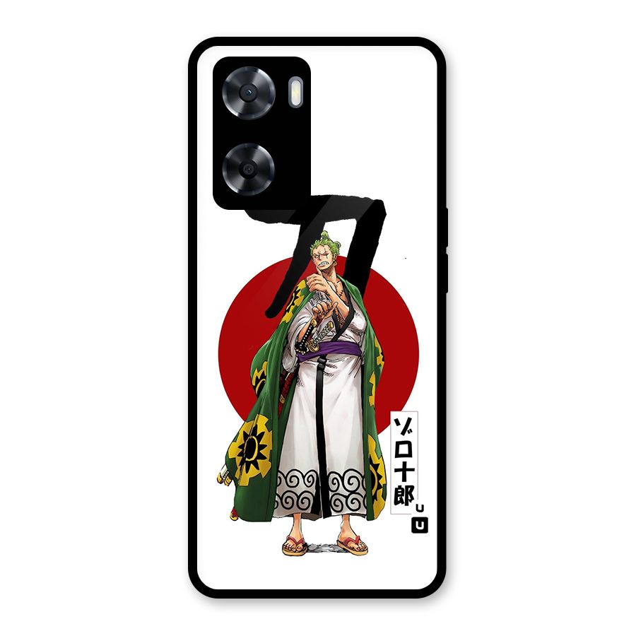 Zoro Stance Glass Back Case for OnePlus Nord N20 SE