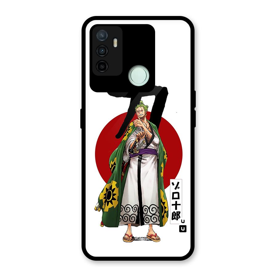 Zoro Stance Glass Back Case for Oppo A53